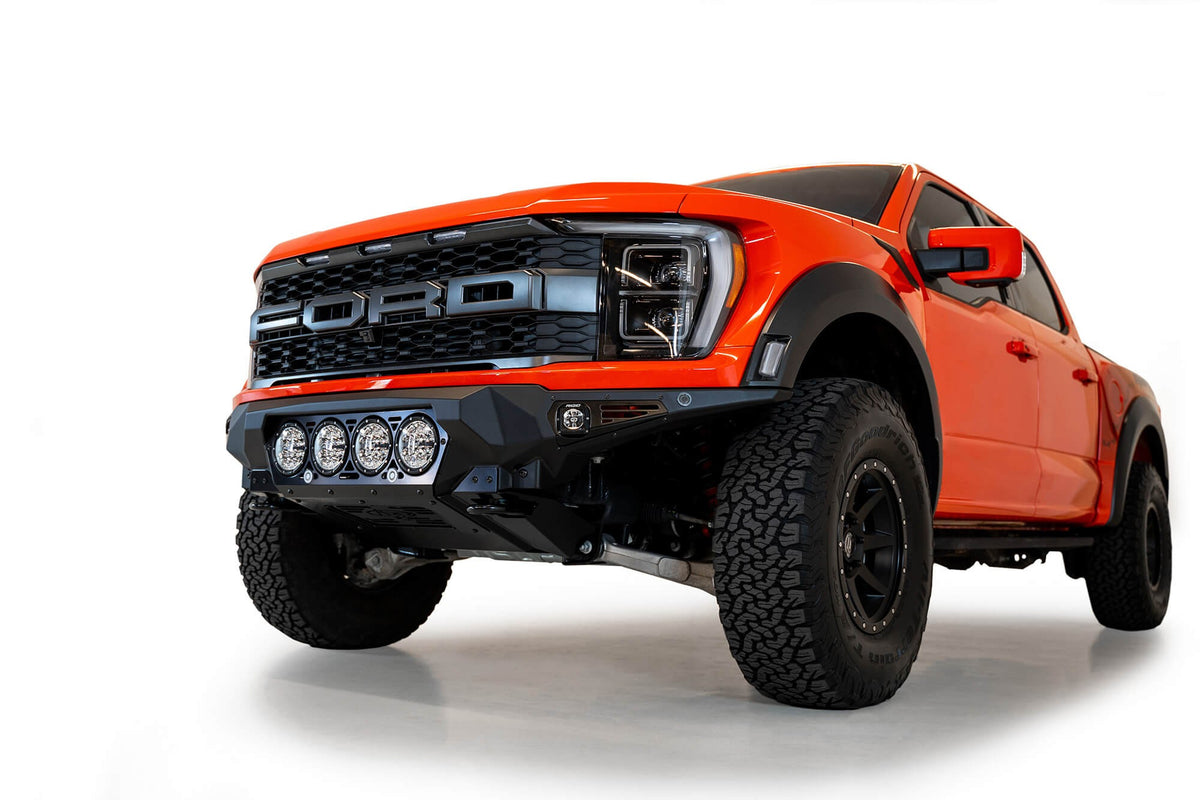 2021+ Ford Raptor Bomber Front Bumper Mounts for 4 rigid 360 6 Inch Round Lights - Addictive Desert Designs F210014110103 - view 7