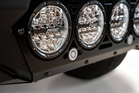 2021+ Ford Raptor Bomber Front Bumper Mounts for 4 rigid 360 6 Inch Round Lights - Addictive Desert Designs F210014110103 - view 10