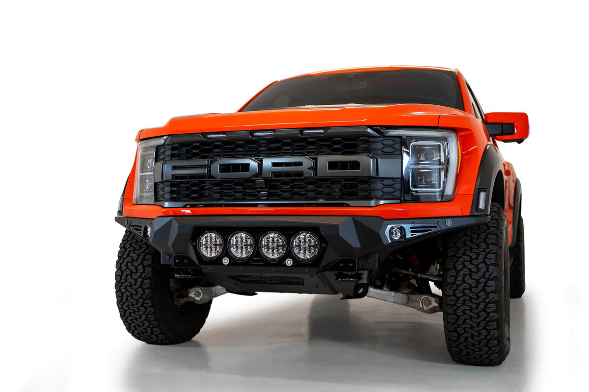 2021+ Ford Raptor Bomber Front Bumper Mounts for 4 rigid 360 6 Inch Round Lights - Addictive Desert Designs F210014110103 - view 11
