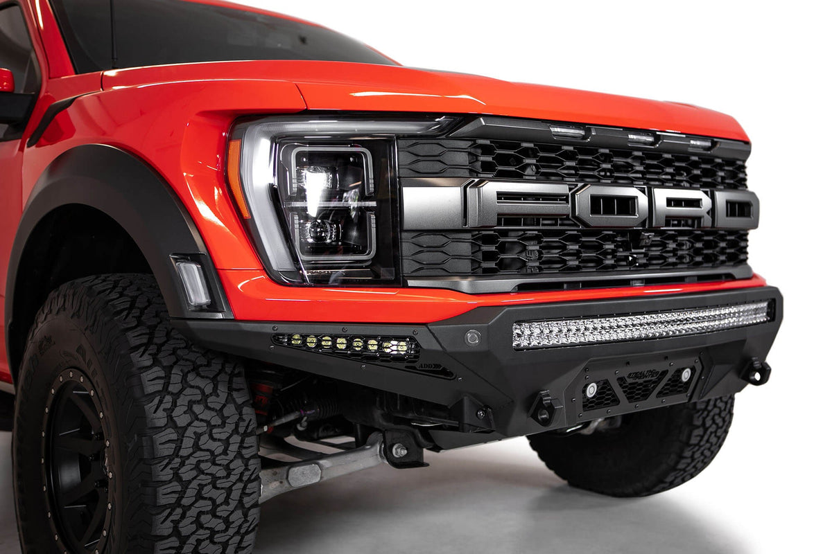 2021+ Ford Raptor Stealth Fighter Front Bumper - Addictive Desert Designs F210151140103 - view 8