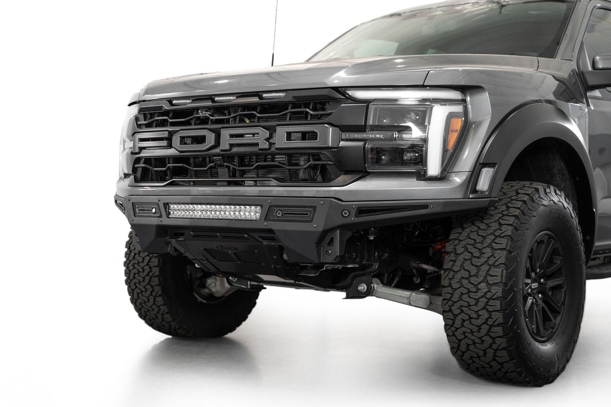 2021+ Ford F-150 Raptor Rock Fighter Front Bumper - Addictive Desert Designs F210185080103