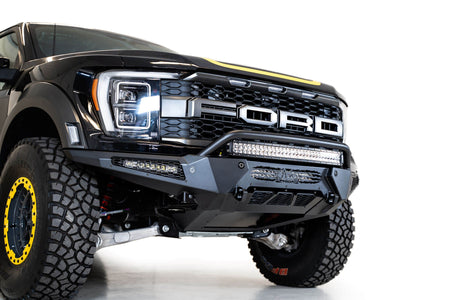 2021+ Ford Raptor HoneyBadger Front Bumper With Top Hoop - Addictive Desert Designs F210221180103 - view 6