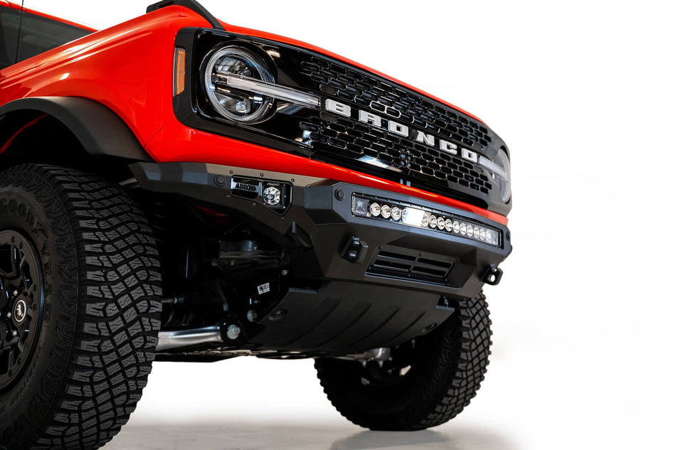 2021+ Ford Bronco Stealth Fighter Front Bumper - Addictive Desert Designs F230142210103