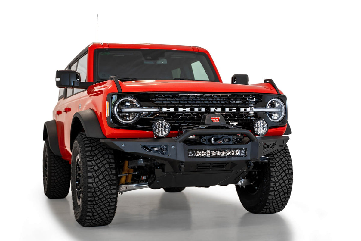 2021+ Ford Bronco Rock Fighter Front Bumper - Addictive Desert Designs F230181060103 - view 9