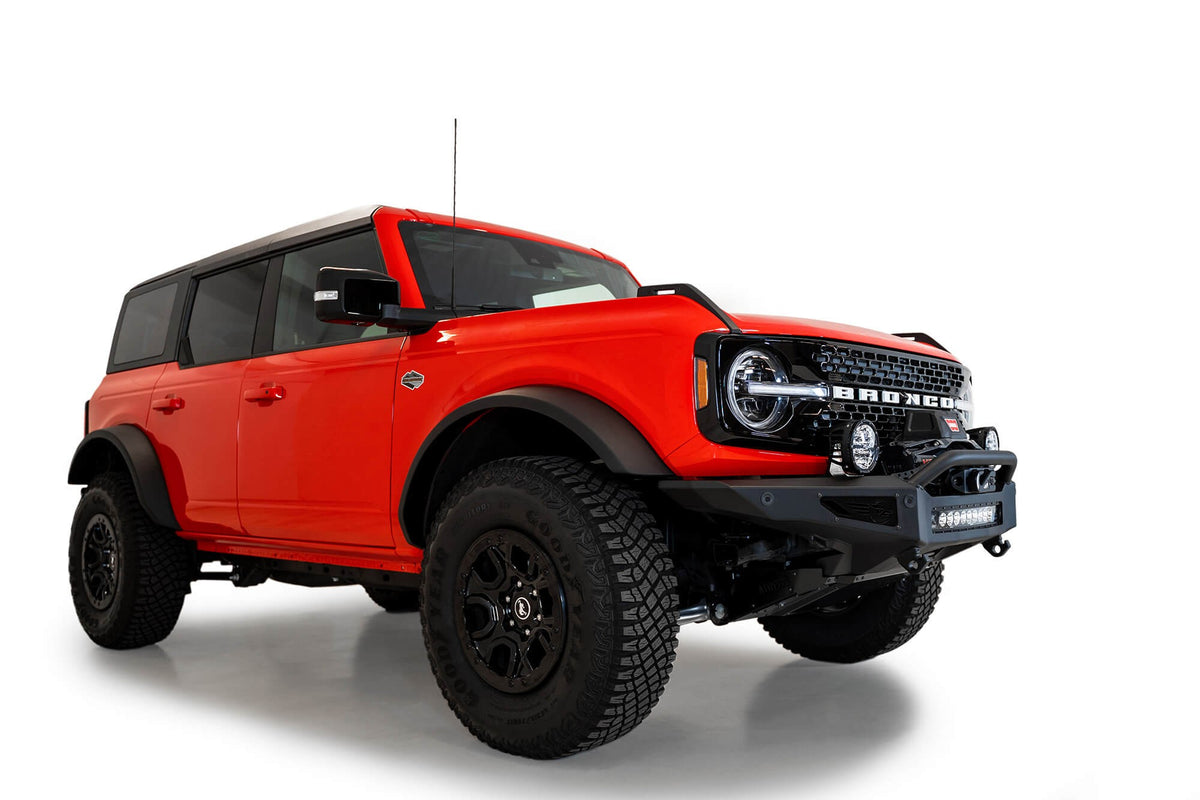 2021+ Ford Bronco Rock Fighter Front Bumper - Addictive Desert Designs F230181060103 - view 11