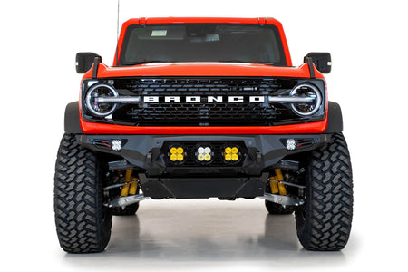 2021+ Ford Bronco Bomber Front Bumper Mounts for Three Baja Designs LP4 Lights - Addictive Desert Designs F230194120103 - view 3