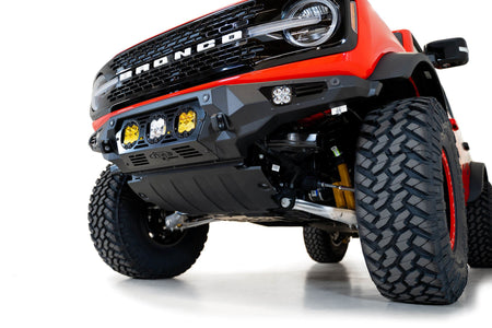2021+ Ford Bronco Bomber Front Bumper Mounts for Three Baja Designs LP4 Lights - Addictive Desert Designs F230194120103 - view 4