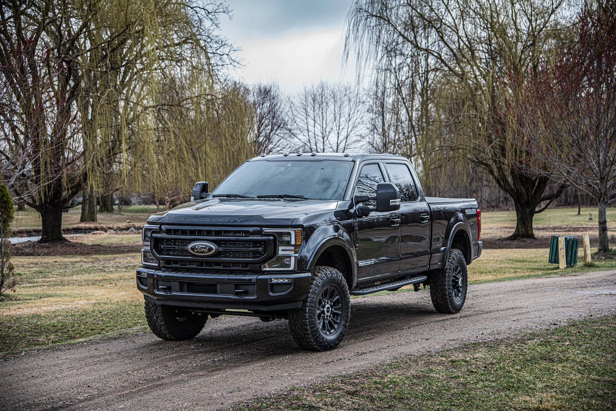 5 Inch Lift Kit w/ 4-Link | FOX 2.5 Performance Elite Coil-Over Conversion | Ford F250/F350 Super Duty (20-22) 4WD |...