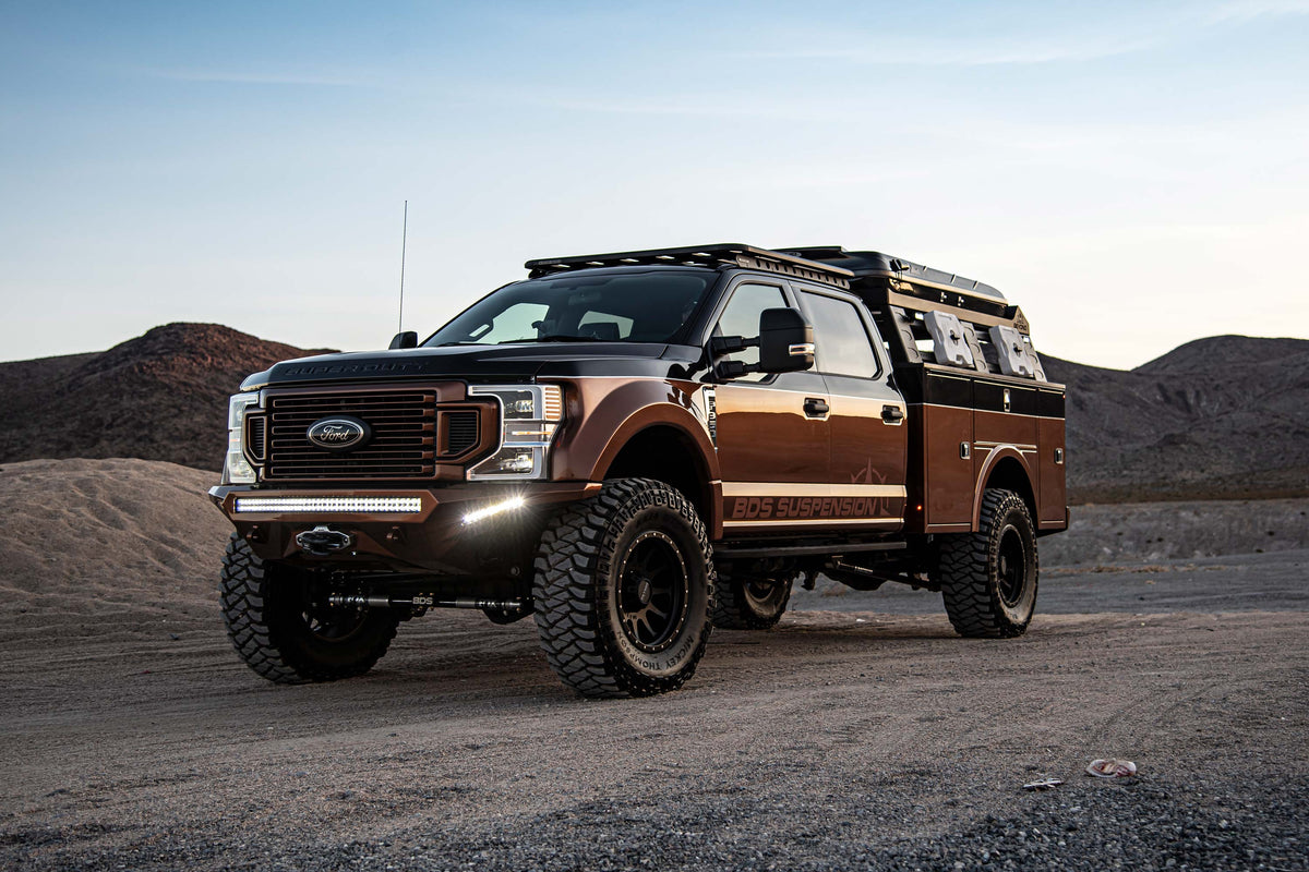 5 Inch Lift Kit w/ 4-Link | Ford F250/F350 Super Duty (20-22) 4WD | Diesel - BDS Suspension BDS1998FPE