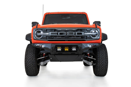 2022+ Ford Bronco Raptor Bomber Front Bumper Mounts for 3 Baja LP4 Lights - Addictive Desert Designs F260014120103 - view 2