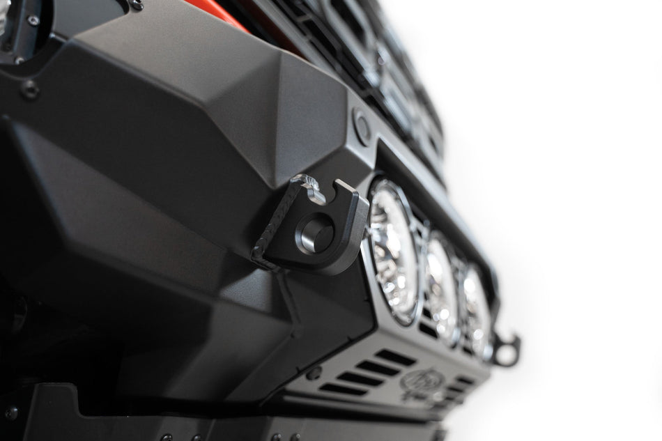 2022+ Ford Bronco Raptor Bomber Front Bumper Mounts for 3 rigid 360 6 Inch Lights - Addictive Desert Designs F260014130103 - view 2