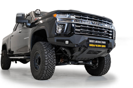 2020-2023 Chevrolet Silverado 2500/3500 Bomber Front Bumper Mounts for two 20 Inch light bars - Addictive Desert Designs F270012140103 - view 4