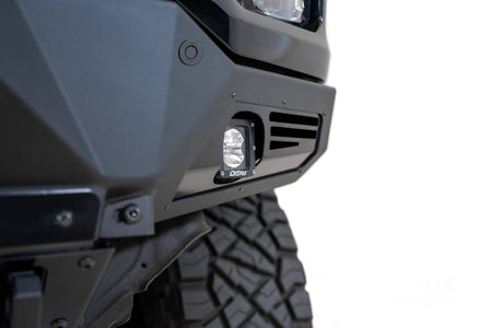 2020-2023 Chevrolet Silverado 2500/3500 Bomber Front Bumper Mounts for 4 rigid 360 6 Inch round lights - Addictive Desert Designs F270014110103 - view 5