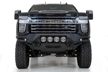 2020-2023 Chevrolet Silverado 2500/3500 Bomber Front Bumper Mounts for 4 rigid 360 6 Inch round lights - Addictive Desert Designs F270014110103 - view 11
