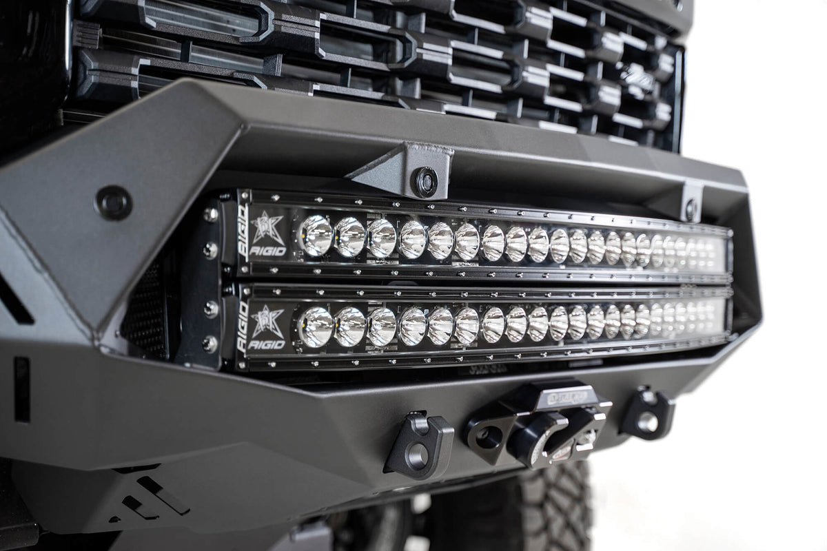 2020-2023 Chevrolet Silverado 2500 3500 Bomber HD Front Bumper - Addictive Desert Designs F270043500103