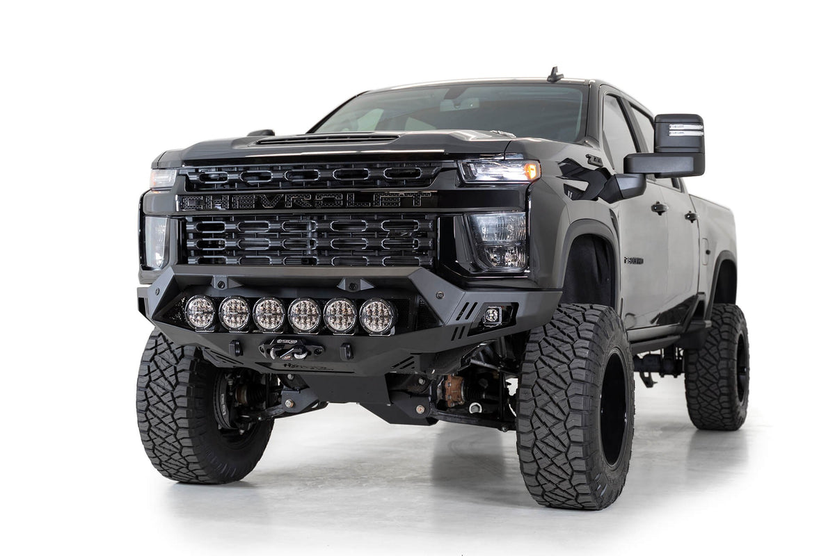 2020-2023 Chevrolet Silverado 2500 3500 Bomber HD Front Bumper - Addictive Desert Designs F270043500103 - view 5