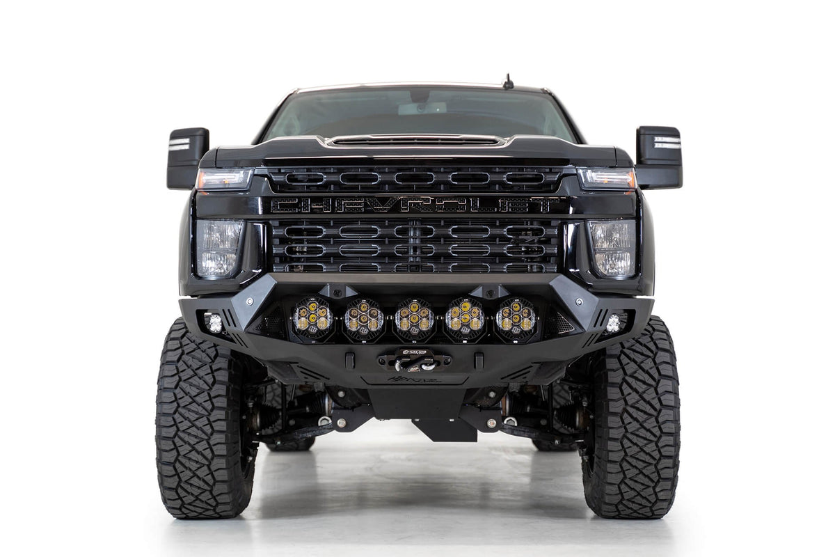 2020-2023 Chevrolet Silverado 2500 3500 Bomber HD Front Bumper - Addictive Desert Designs F270043500103 - view 6