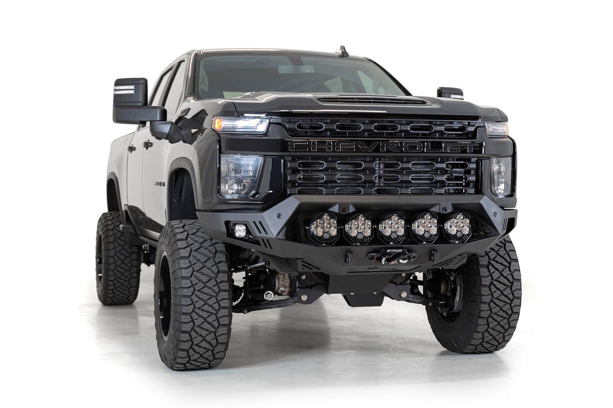2020-2023 Chevrolet Silverado 2500 3500 Bomber HD Front Bumper - Addictive Desert Designs F270043500103 - view 7