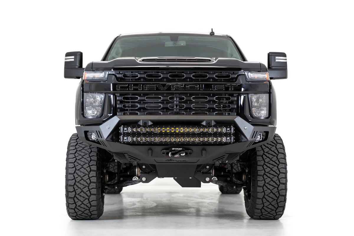 2020-2023 Chevrolet Silverado 2500 3500 Bomber HD Front Bumper - Addictive Desert Designs F270043500103 - view 9
