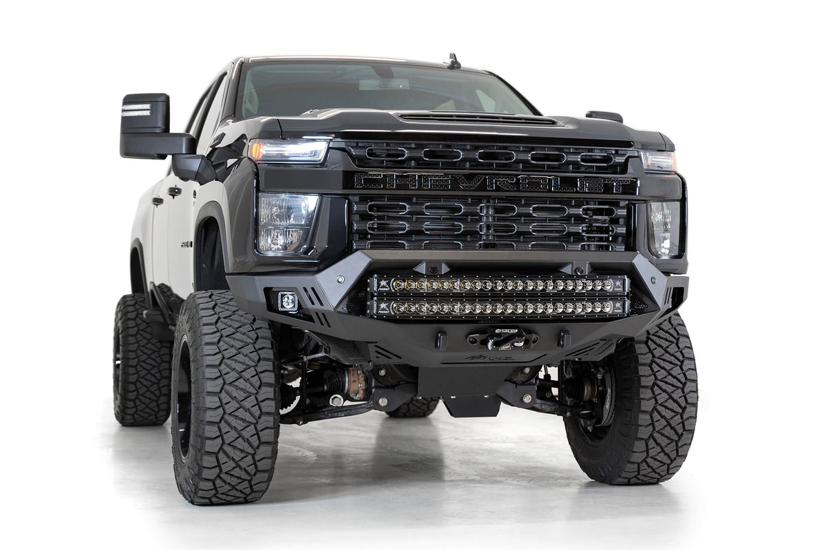 2020-2023 Chevrolet Silverado 2500 3500 Bomber HD Front Bumper - Addictive Desert Designs F270043500103 - view 10
