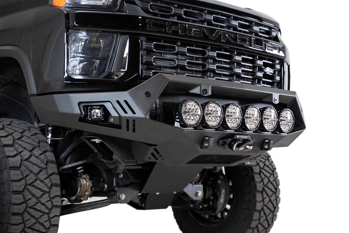 2020-2023 Chevrolet Silverado 2500 3500 Bomber HD Front Bumper - Addictive Desert Designs F270043500103 - view 11