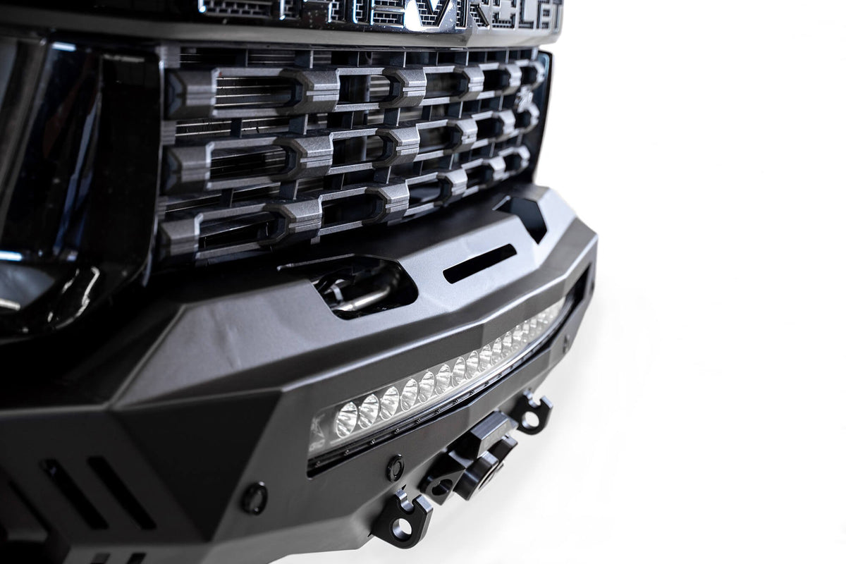 2020-2023 Chevrolet Silverado 2500/3500 Stealth Fighter Front Bumper - Addictive Desert Designs F271202890103