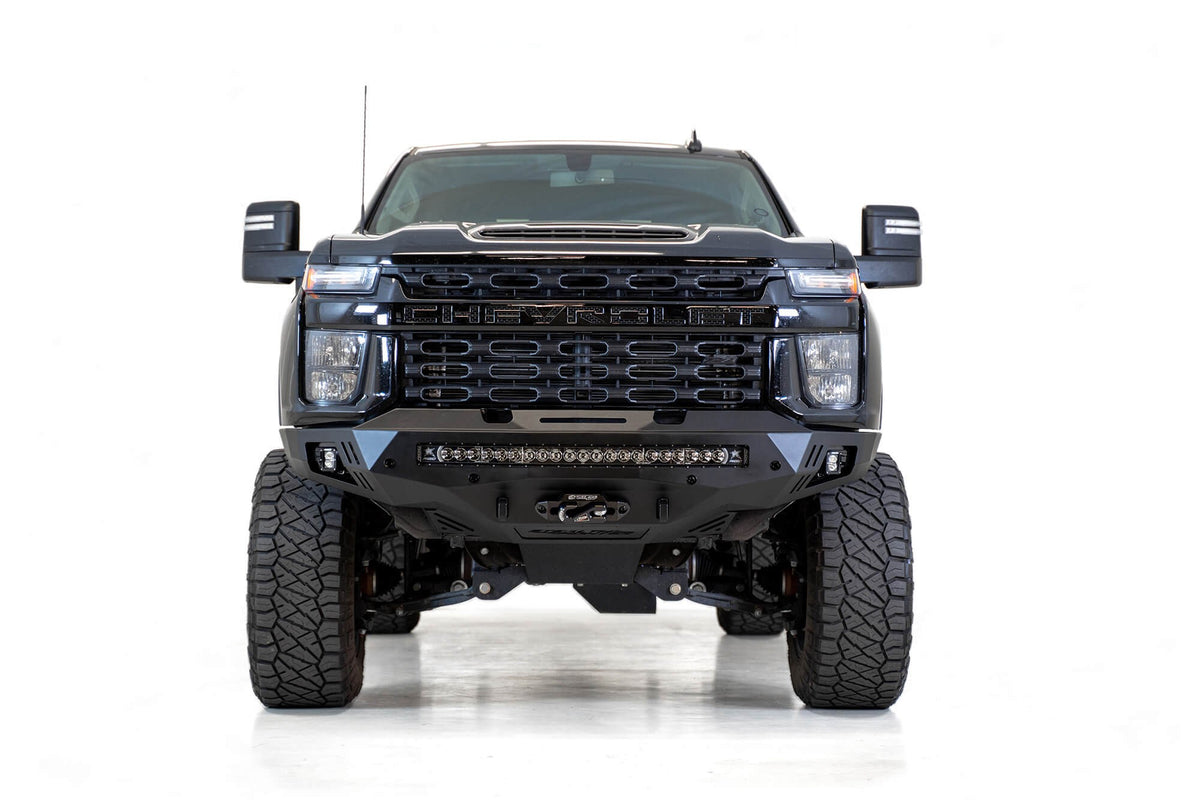 2020-2023 Chevrolet Silverado 2500/3500 Stealth Fighter Front Bumper - Addictive Desert Designs F271202890103 - view 3