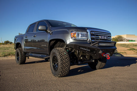 2015-2020 Chevrolet Colorado, GMC Canyon HoneyBadger Front Bumper - Addictive Desert Designs F357382720103