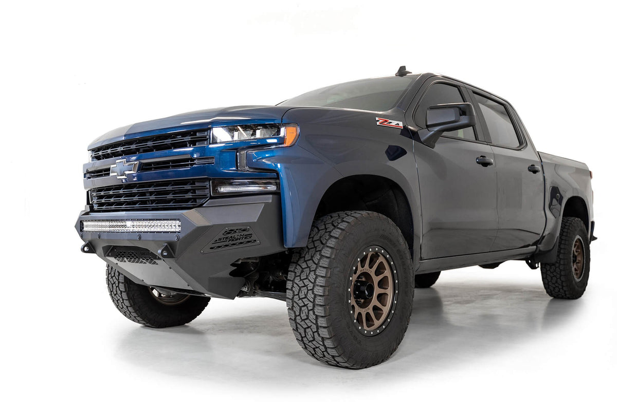 2019-2022 Chevrolet Silverado 1500 Stealth Fighter Front Bumper - Addictive Desert Designs F441763030103 - view 5
