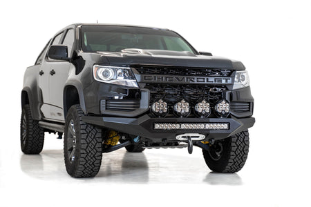 2021-2022 Chevrolet Colorado ZR2 Stealth Fighter Front Bumper - Addictive Desert Designs F451202190103 - view 3
