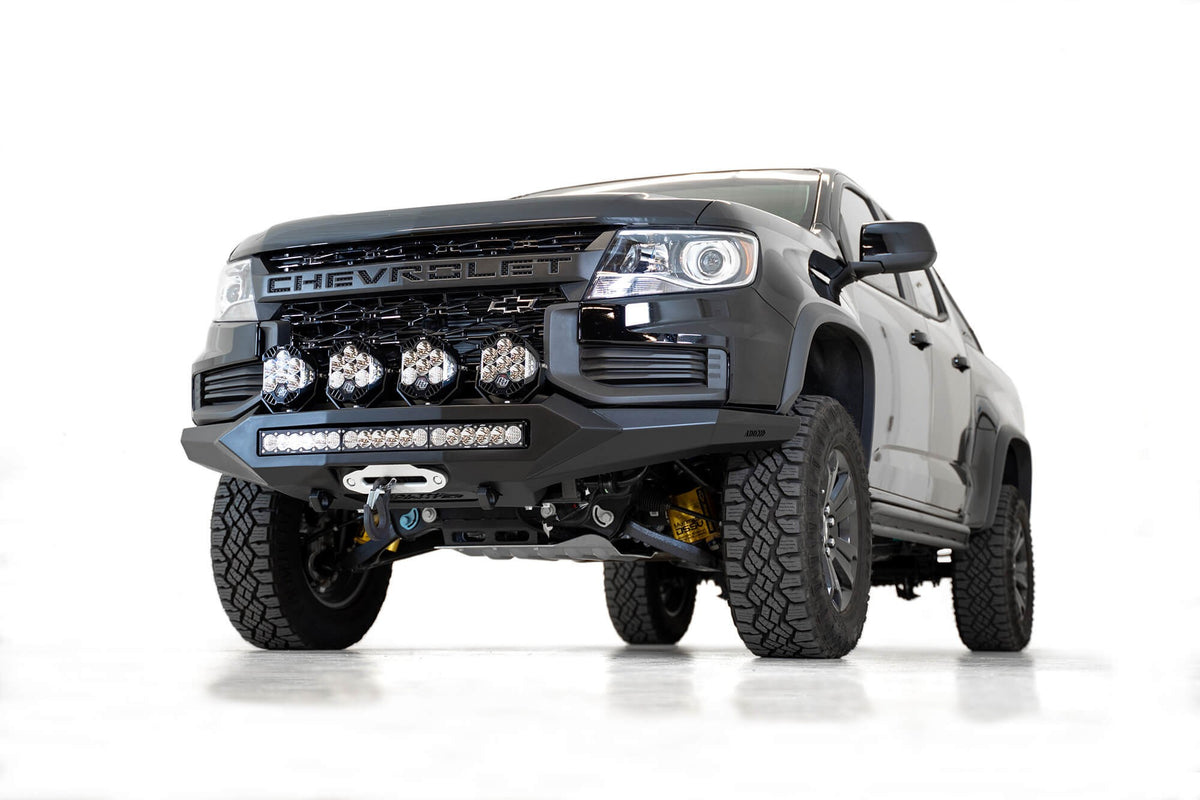 2021-2022 Chevrolet Colorado ZR2 Stealth Fighter Front Bumper - Addictive Desert Designs F451202190103 - view 13