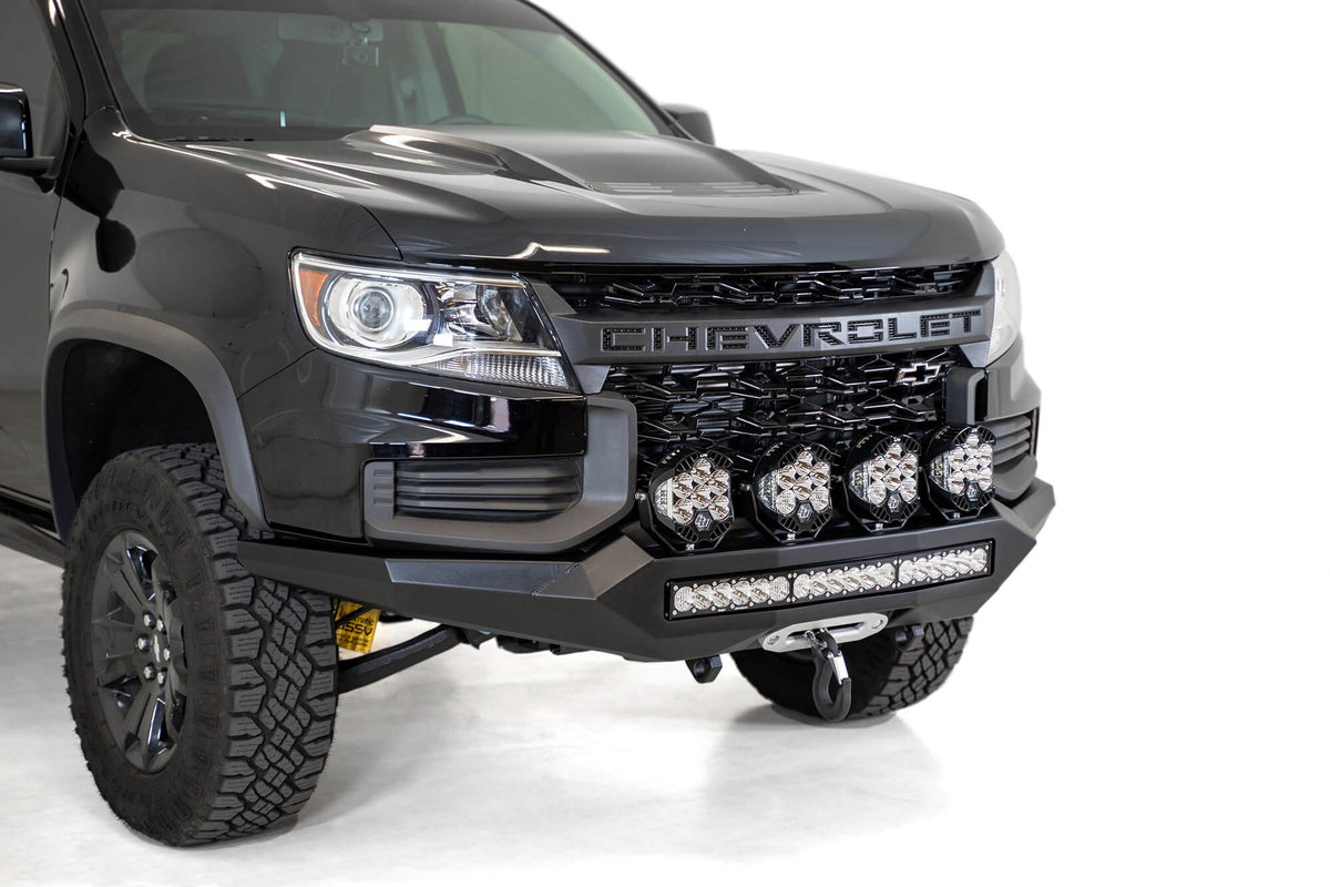 2021-2022 Chevrolet Colorado ZR2 Stealth Fighter Front Bumper - Addictive Desert Designs F451202190103 - view 8