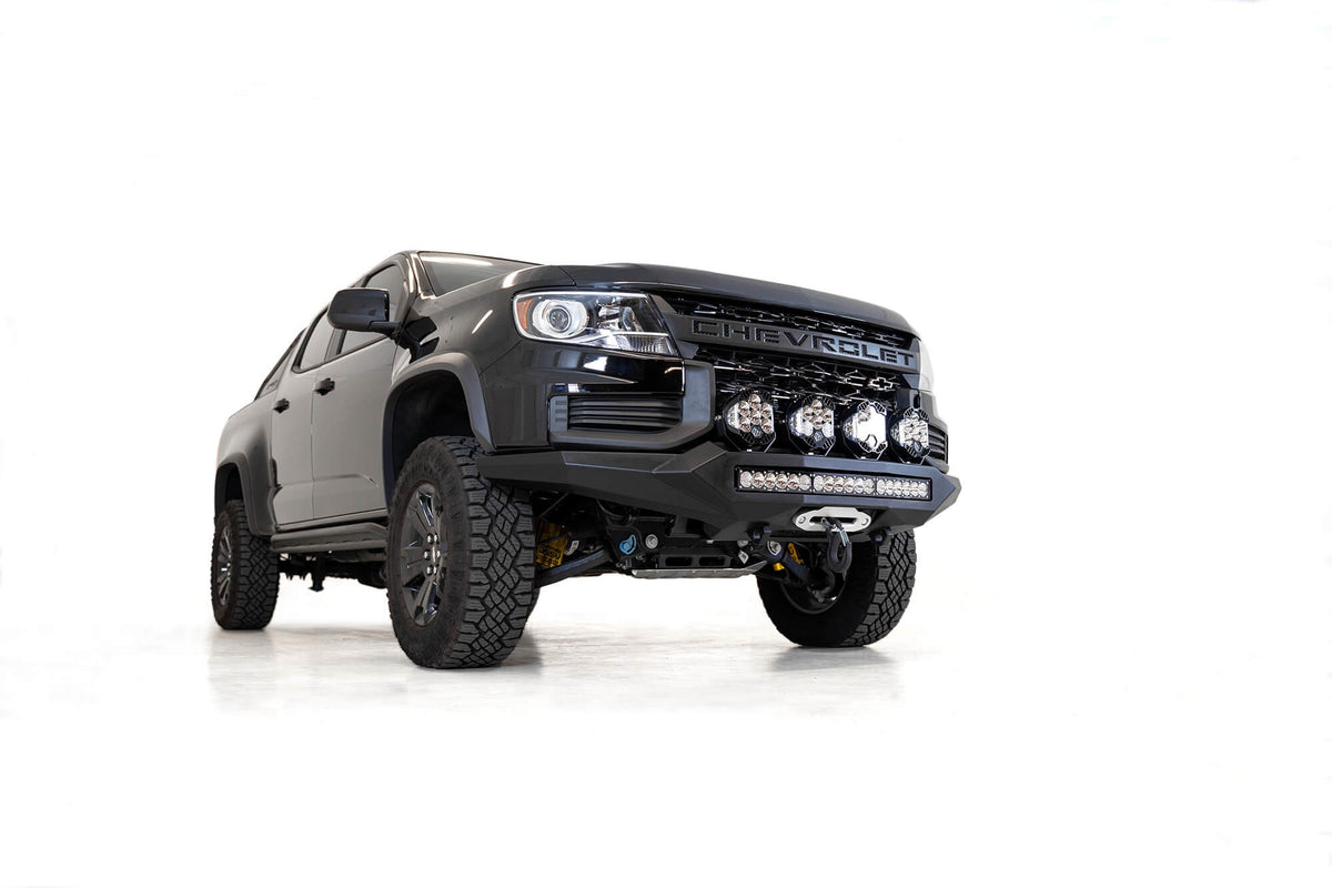 2021-2022 Chevrolet Colorado ZR2 Stealth Fighter Front Bumper - Addictive Desert Designs F451202190103 - view 10