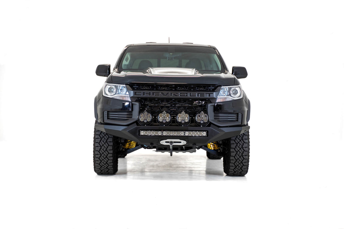 2021-2022 Chevrolet Colorado ZR2 Stealth Fighter Front Bumper - Addictive Desert Designs F451202190103 - view 11