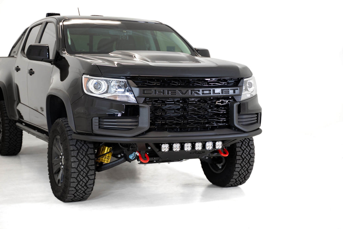 2021-2022 Chevrolet Colorado ZR2 ADD PRO Bolt-on Front Bumper - Addictive Desert Designs F458102100103 - view 2