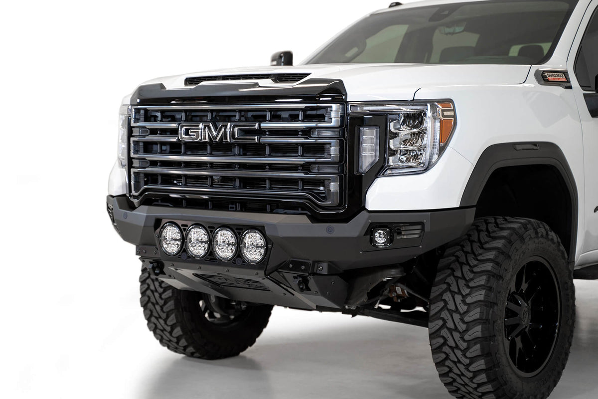2020-2023 GMC Sierra 2500/3500 Bomber Front Bumper - Addictive Desert Designs F460014110103 - view 3