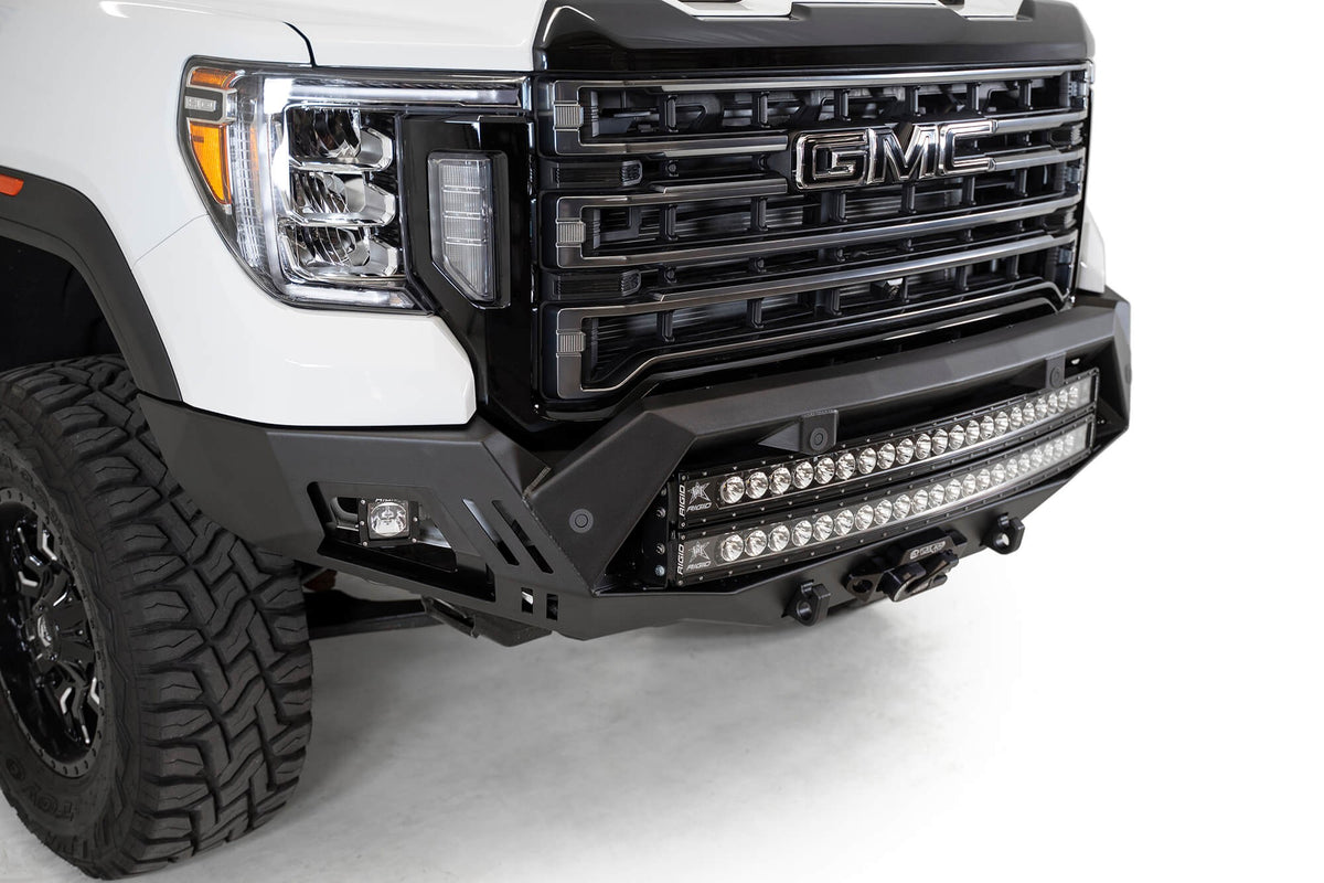 2020-2023 GMC Sierra 2500 3500 Bomber HD Front Bumper - Addictive Desert Designs F460053500103 - view 3