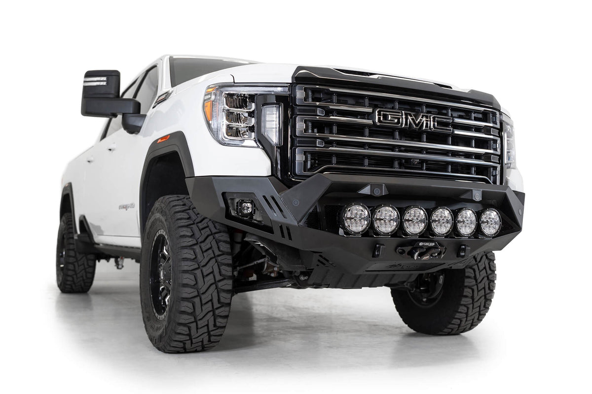2020-2023 GMC Sierra 2500 3500 Bomber HD Front Bumper - Addictive Desert Designs F460053500103 - view 14