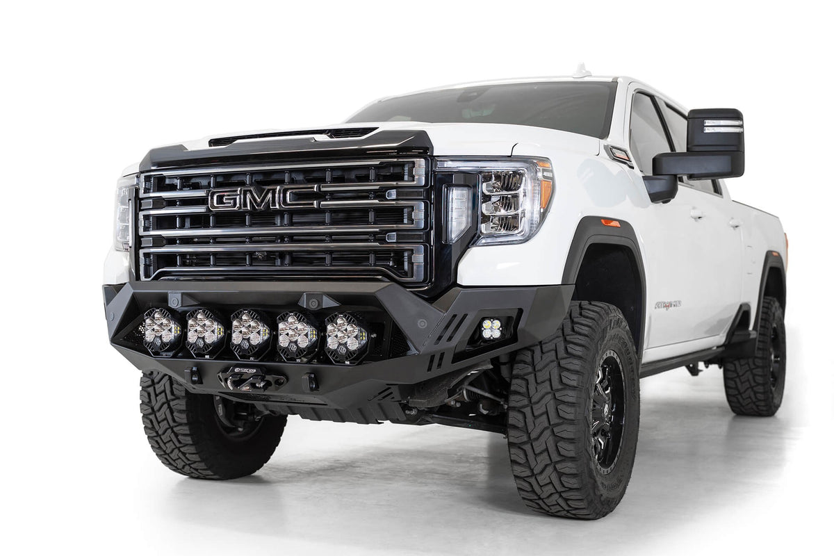 2020-2023 GMC Sierra 2500 3500 Bomber HD Front Bumper - Addictive Desert Designs F460053500103 - view 16