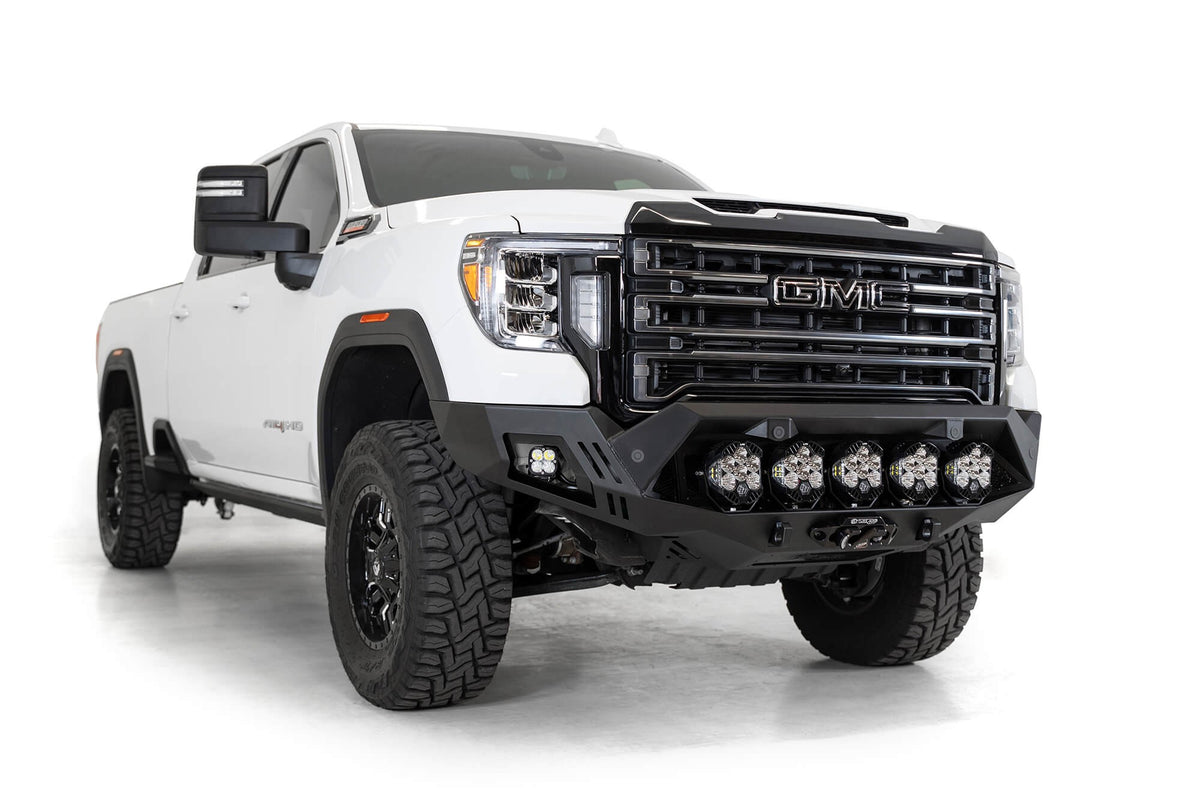 2020-2023 GMC Sierra 2500 3500 Bomber HD Front Bumper - Addictive Desert Designs F460053500103 - view 17