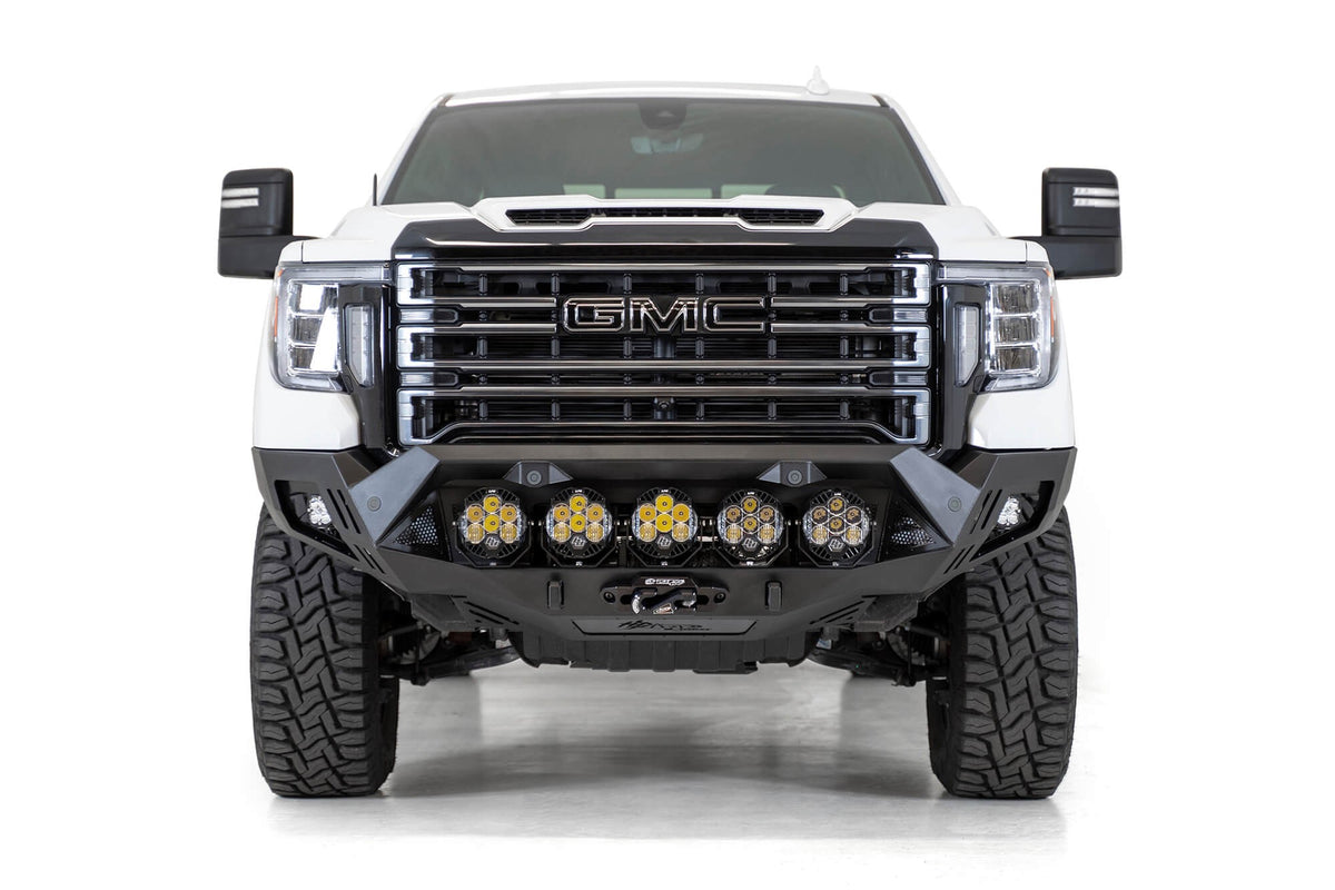 2020-2023 GMC Sierra 2500 3500 Bomber HD Front Bumper - Addictive Desert Designs F460053500103 - view 4