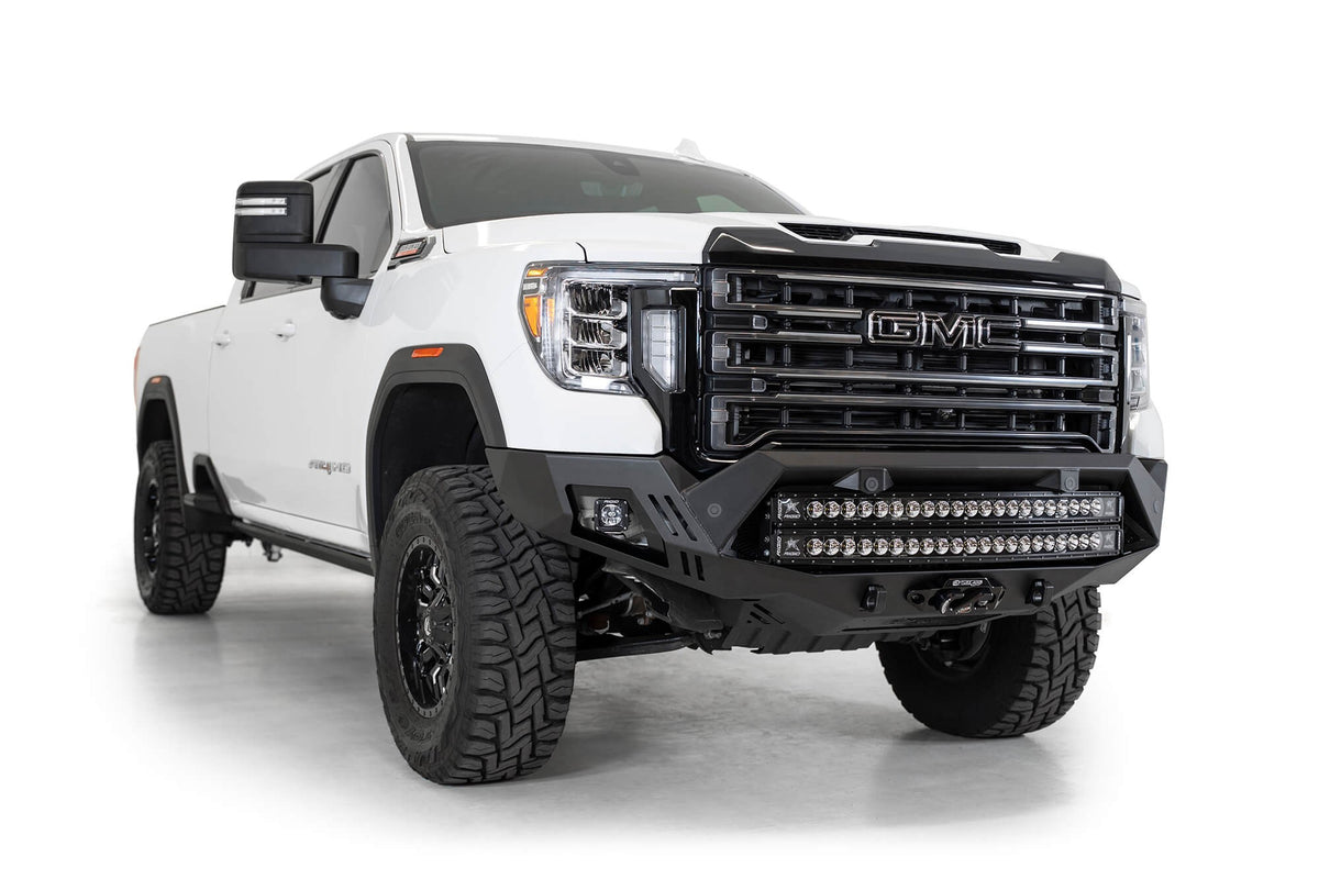 2020-2023 GMC Sierra 2500 3500 Bomber HD Front Bumper - Addictive Desert Designs F460053500103 - view 9
