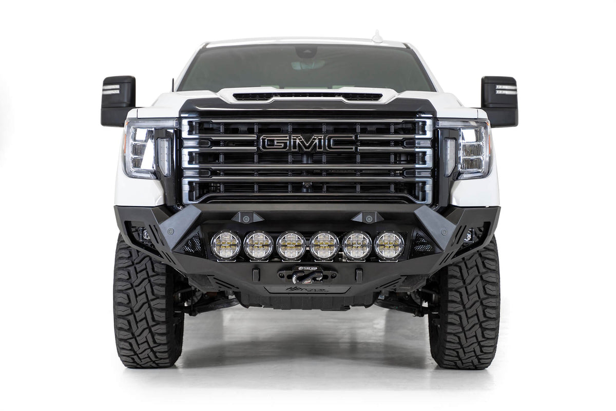 2020-2023 GMC Sierra 2500 3500 Bomber HD Front Bumper - Addictive Desert Designs F460053500103 - view 11