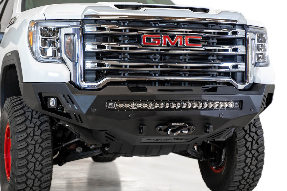 2020-2023 GMC Sierra 2500 3500 Stealth Figther Front Bumper - Addictive Desert Designs F461403030103