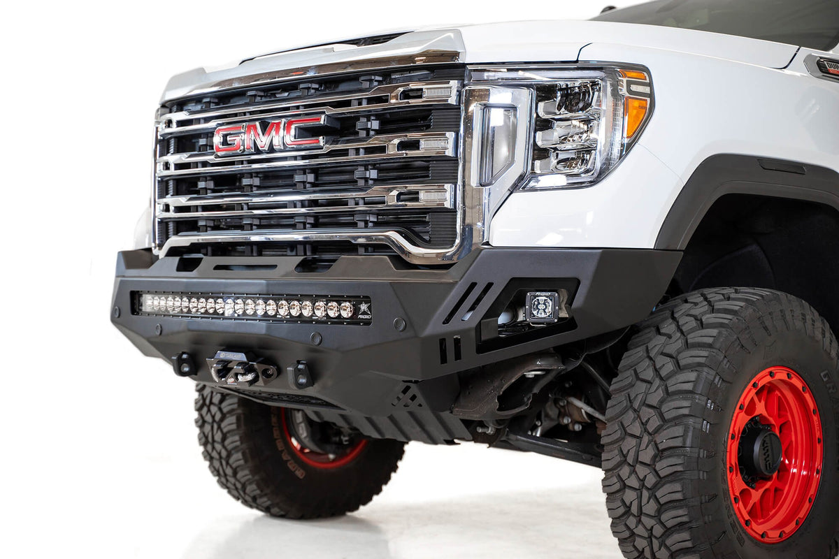 2020-2023 GMC Sierra 2500 3500 Stealth Figther Front Bumper - Addictive Desert Designs F461403030103 - view 4