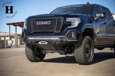 2019-2022 GMC Sierra 1500 Stealth Fighter Front Bumper - Addictive Desert Designs F471423030103
