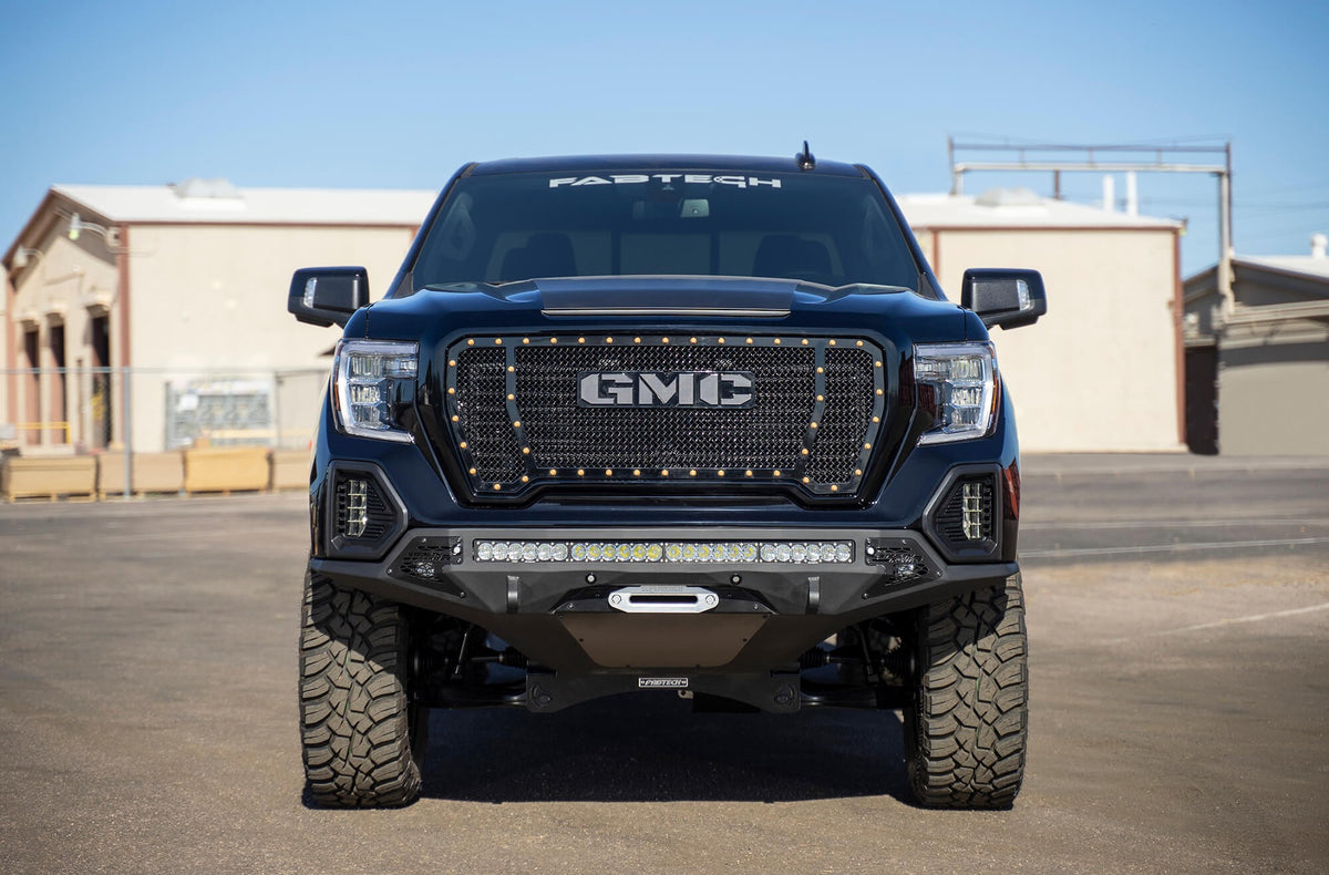 2019-2022 GMC Sierra 1500 Stealth Fighter Front Bumper - Addictive Desert Designs F471423030103 - view 3