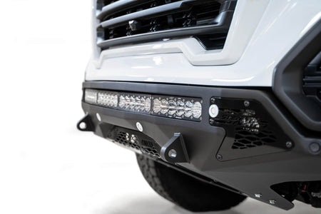 2019-2022 GMC Sierra 1500 Stealth Fighter Front Bumper Universal mounts for up to 10 cube lights or a 40 Inch light bar - Addictive Desert Designs F471763030103 - view 6