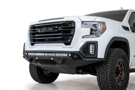 2019-2022 GMC Sierra 1500 Stealth Fighter Front Bumper Universal mounts for up to 10 cube lights or a 40 Inch light bar - Addictive Desert Designs F471763030103 - view 8