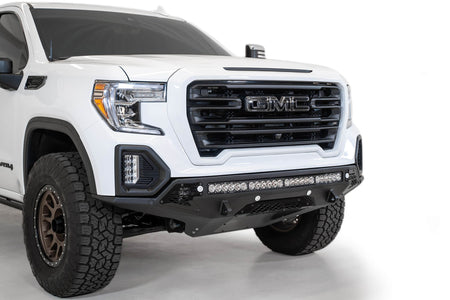 2019-2022 GMC Sierra 1500 Stealth Fighter Front Bumper Universal mounts for up to 10 cube lights or a 40 Inch light bar - Addictive Desert Designs F471763030103 - view 10